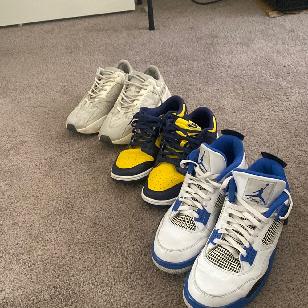 YEEZY JORDAN NIKE DESIGNER BUNDLE ALL 3 FOR 4!!! THIS IS FR A STEAL!